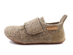 Bisgaard camel slippers with Velcro